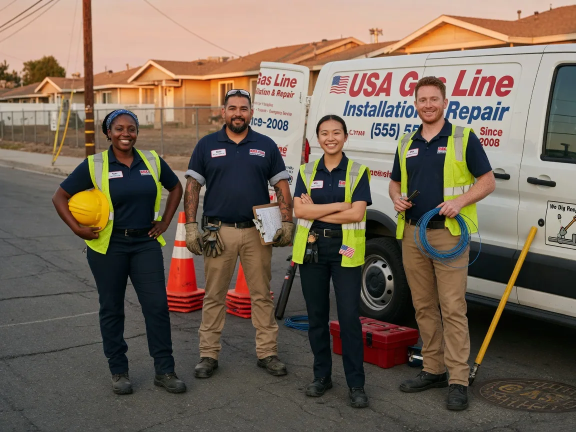 Gas Line Installation company in Bapchule, AZ
